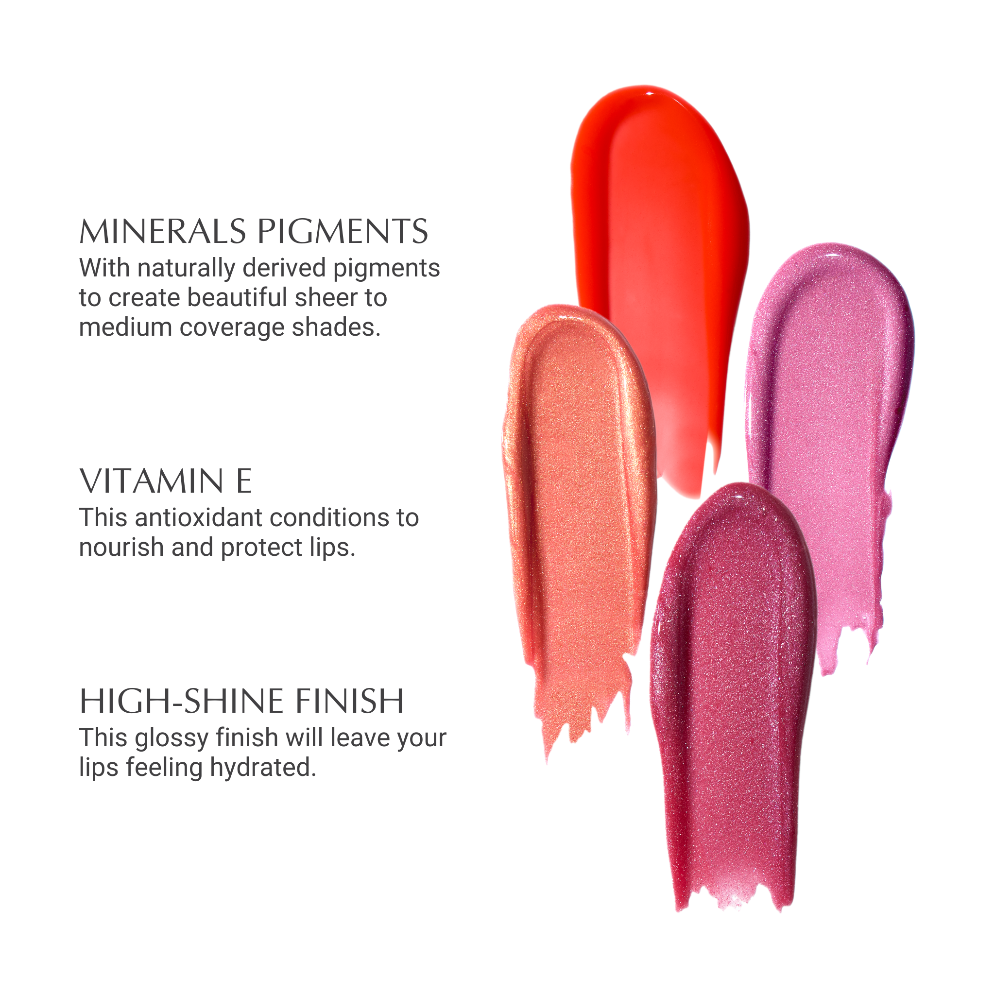 LIPSHINE LIP GLOSS - BRILLIANT ROSE - LG50