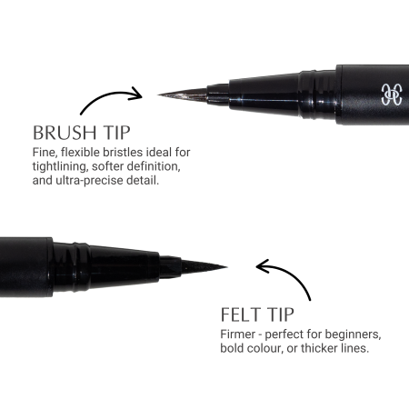 LIQUID EYELINER - DARK BROWN - LE1