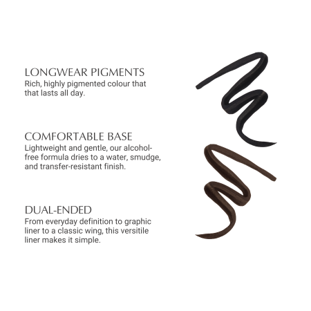 LIQUID EYELINER - DARK BROWN - LE1