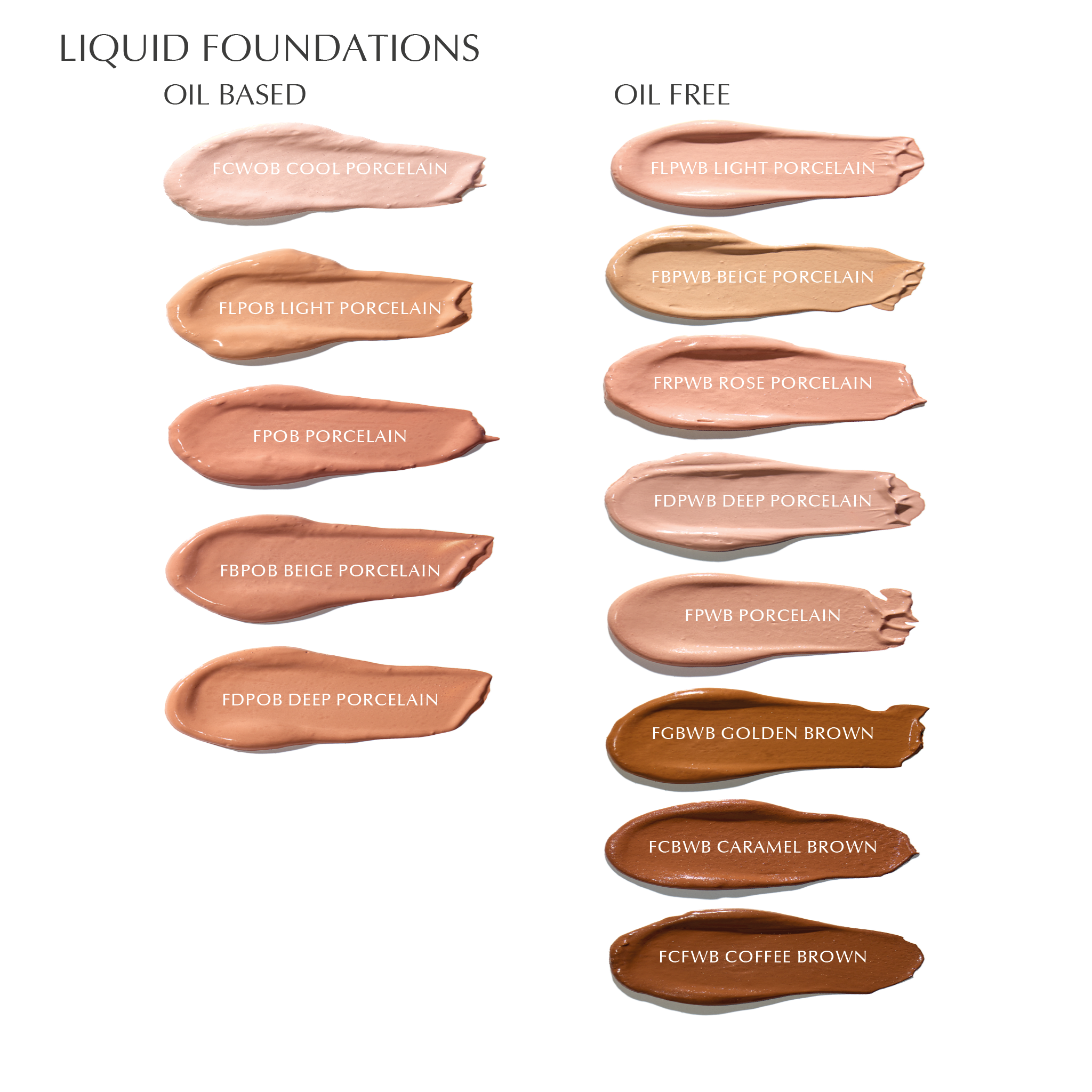 OIL BASE FOUNDATION - DEEP PORCELAIN - FDPOB